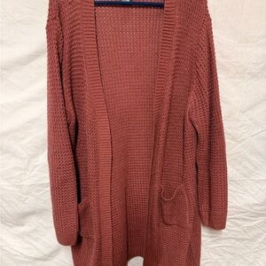 Elegant Open-Front Cardigan Sweater
